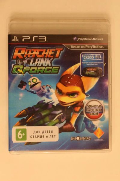 Лот: 5225185. Фото: 1. The Ratchet & Clank: QForce PS3. Игры для консолей