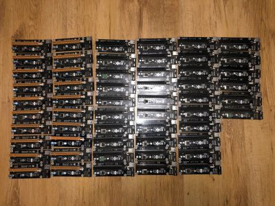 Лот: 16558960. Фото: 1. Райзер / Riser PCI-E 1x-16x с... Шлейфы, кабели, переходники