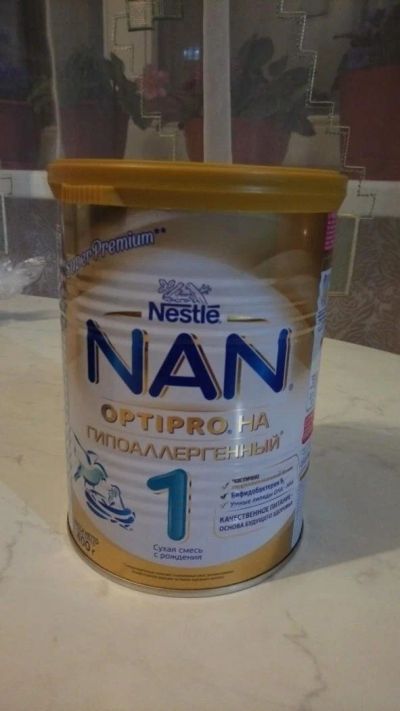 Лот: 10487624. Фото: 1. Смесь NAN Optipro HA гипоаллергенный... Детское питание