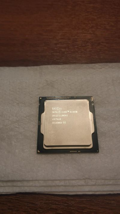 Лот: 16340474. Фото: 1. Процессор Intel i5-4590. Процессоры
