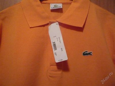 Лот: 2672361. Фото: 1. Мужское поло LACOSTE (не с рынка... Рубашки, водолазки