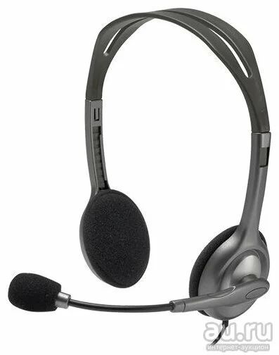 Лот: 17565770. Фото: 1. Гарнитура Logitech Stereo H111... Наушники, гарнитуры
