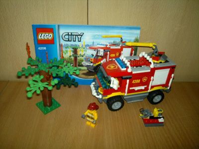 Лот: 6208911. Фото: 1. Лего Lego City 4208 Пожарный внедорожник. Конструкторы