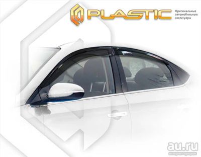 Лот: 13201300. Фото: 1. Hyundai Solaris 2017- Ветровики... Детали тюнинга