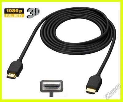 Лот: 6496059. Фото: 1. Кабель HDMI 5м новый, по последней... Шлейфы, кабели, переходники