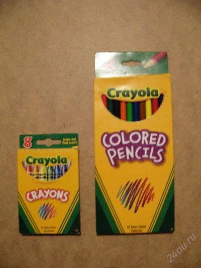 Лот: 124202. Фото: 1. карандаши+мелки Crayola. Другое (дети растут)