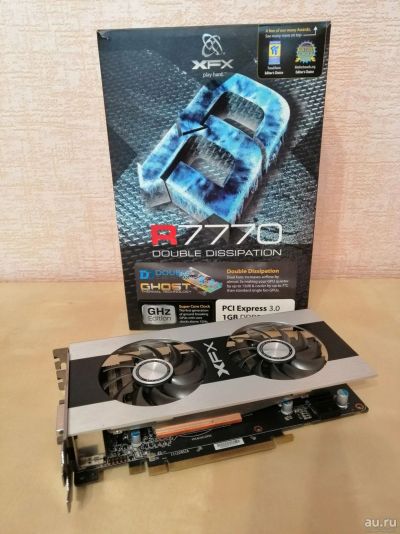Лот: 14795870. Фото: 1. Видеокарта XFX Radeon HD 7770... Видеокарты