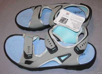 Лот: 16249673. Фото: 1. сандалии новые спортивные голубые... Сандалии
