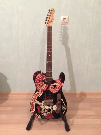 Лот: 7366934. Фото: 1. Fender squier obey graphic telecaster. Гитары