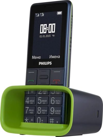 Лот: 7551953. Фото: 1. Мобильный телефон Philips Xenium... Кнопочные мобильные телефоны
