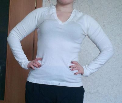 Лот: 4002798. Фото: 1. Свитер. Состояние так себе. (Пойдет... Свитеры, толстовки, худи