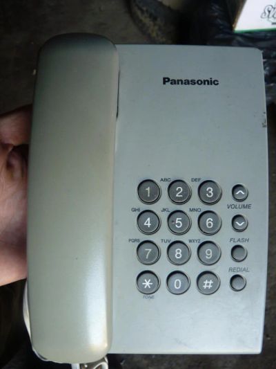 Лот: 6151888. Фото: 1. Телефон проводной Panasonic KX-TS2350-RUW. Проводные телефоны