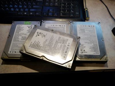 Лот: 3528256. Фото: 1. 4 шт HDD под списание или восстановление... Жёсткие диски (HDD)