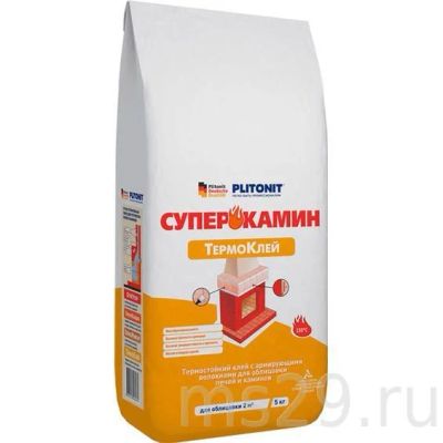 Лот: 16209165. Фото: 1. Клей Термо СуперКамин -5 для облицовки... Другое (строительные материалы)
