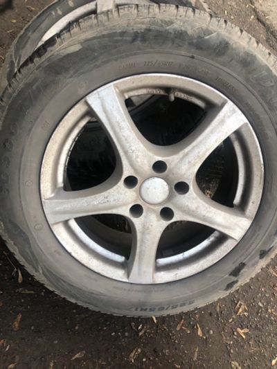 Лот: 24618749. Фото: 1. Колёса 225/65 R17 Toyota. Шины на дисках