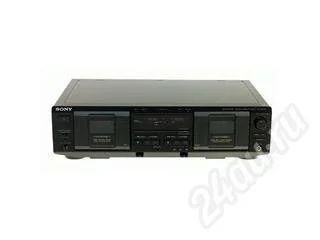 Лот: 252810. Фото: 1. Кассетная дека Sony TC-WE435. Кассетные деки, магнитофоны