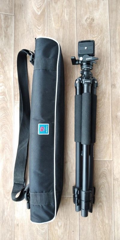 Лот: 16765725. Фото: 1. Штатив Benro A-300EX/BH-0. Штативы, держатели