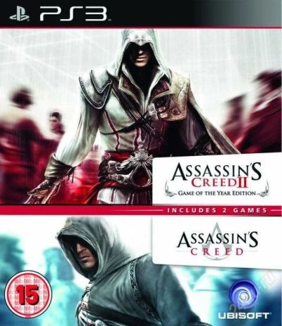 Лот: 1879220. Фото: 1. Assassin's Creed 1 and 2 Double... Игры для консолей