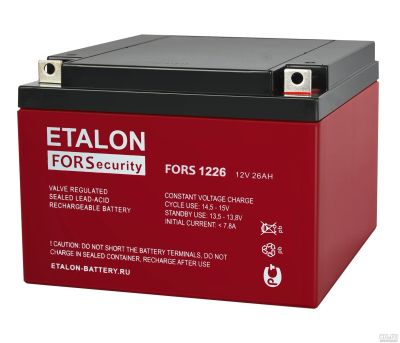 Лот: 16507974. Фото: 1. Аккумулятор Etalon FORS 1226 26Ач... Другое (электрооборудование)