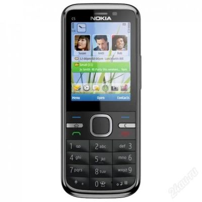 Лот: 2912001. Фото: 1. Nokia C5-00 + Samsung GT-S5560. Кнопочные мобильные телефоны