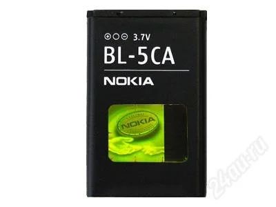 Лот: 53090. Фото: 1. Аккумулятор Nokia BL-5CA б/у. Аккумуляторы
