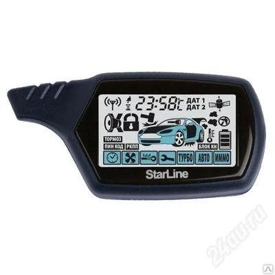 Лот: 4985589. Фото: 1. Новый брелок жк starline b9. Новый... Автомобильные сигнализации