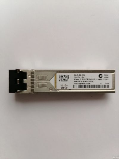 Лот: 16907437. Фото: 1. Модуль оптический Cisco GLC-SX-MM... Сетевые карты