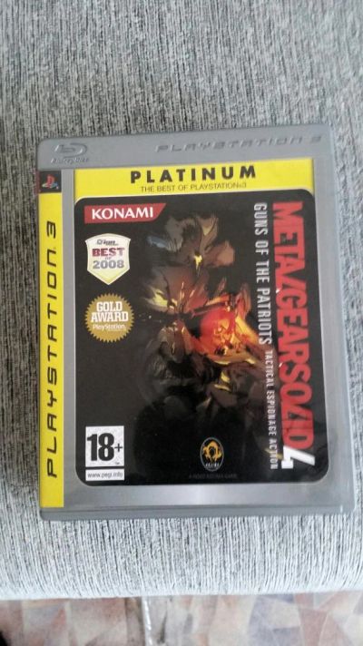 Лот: 4582050. Фото: 1. Metal gear solid 4 (РS3). Игры для консолей