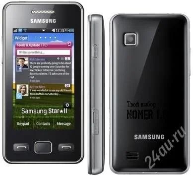 Лот: 1875403. Фото: 1. Samsung GT-S5260 Star II Onyx... Кнопочные мобильные телефоны