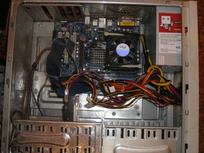Лот: 5128123. Фото: 1. Системный блок (AsRock P4VM800... Компьютеры в сборе