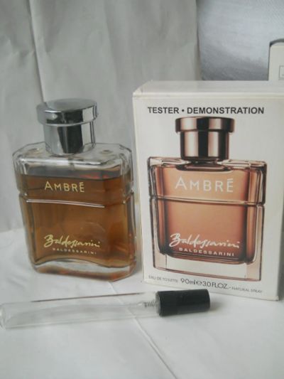 Лот: 11158114. Фото: 1. Ambre от Baldessarini 10мл тестер. Мужская парфюмерия