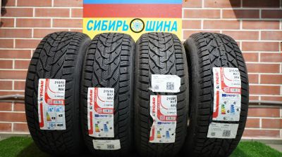 Лот: 23423764. Фото: 1. Tigar Winter 215/55 R-17 98V. Шины