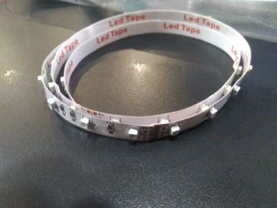 Лот: 23269294. Фото: 1. Отрезок ленты 12v RGB 3528,300... Светодиодная подсветка