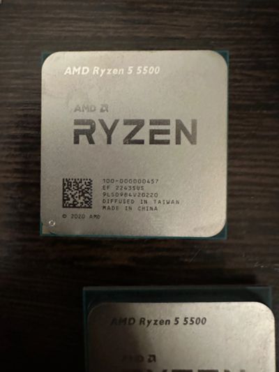 Лот: 21387037. Фото: 1. Процессор AMD Ryzen 5 5500 3,6... Процессоры
