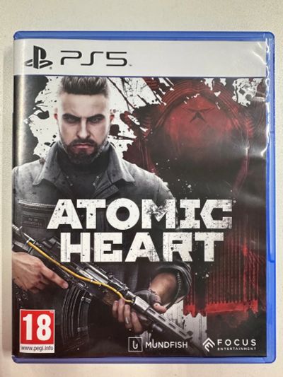 Лот: 24565283. Фото: 1. Atomic heart PS5. Игры для консолей