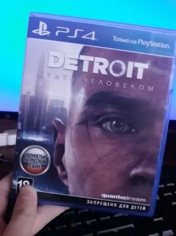 Лот: 12676259. Фото: 1. Detroit Become human \ Детроит... Игры для консолей