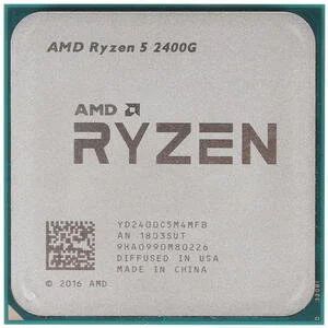 Лот: 18048480. Фото: 1. Процессор AMD Ryzen 5 2400g OEM. Процессоры