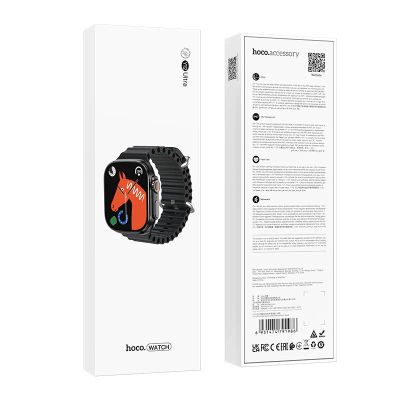 Лот: 22144266. Фото: 1. SMART WATCH HOCO Y12 ULTRA call... Смарт-часы, фитнес-браслеты, аксессуары