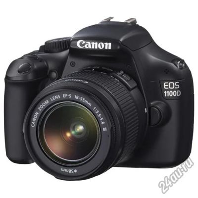 Лот: 4563542. Фото: 1. Canon EOS 1100D Kit + Сумка. Цифровые зеркальные