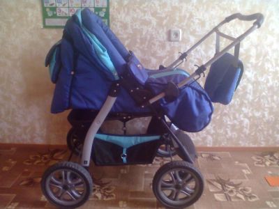 Лот: 3939406. Фото: 1. Детская коляска (коляска-трансформер... Коляски