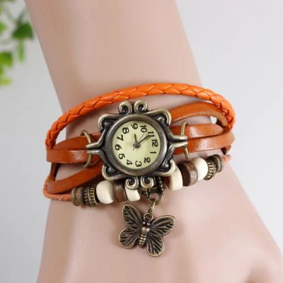Лот: 6795079. Фото: 1. Часы наручные женские, оранжевые. Другие наручные часы