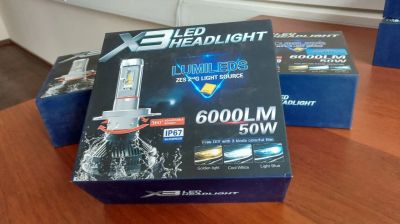 Лот: 11254557. Фото: 1. LED лампы X3 (светодиодные) H1. Оптика и освещение