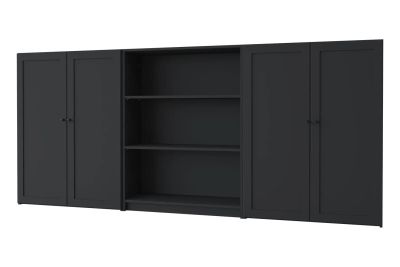 Лот: 23644281. Фото: 1. Книжный шкаф низкий Hoff Харрис. Шкафы, шкафы-купе