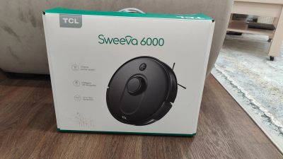 Лот: 21383226. Фото: 1. Робот-пылесос TCL Sweeva 6000... Пылесосы, паровые швабры