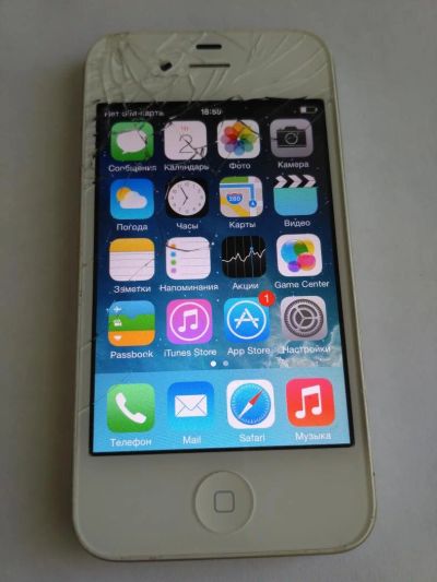Лот: 7732138. Фото: 1. iPhone 4, 8Gb. Смартфоны