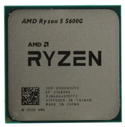 Лот: 19057555. Фото: 1. Процессор AMD AM4 Ryzen 5 5600G... Процессоры
