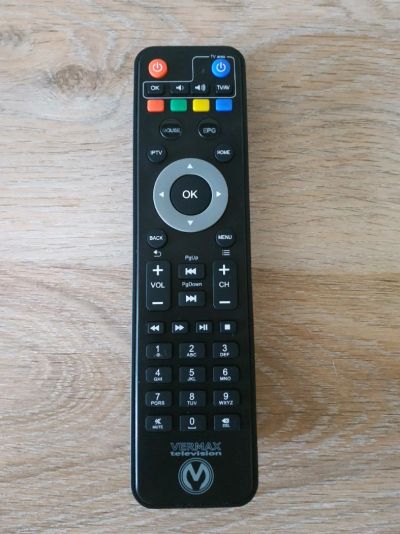 Лот: 11707530. Фото: 1. Пульт от TV-приставки Vermax. Цифровое, спутниковое ТВ