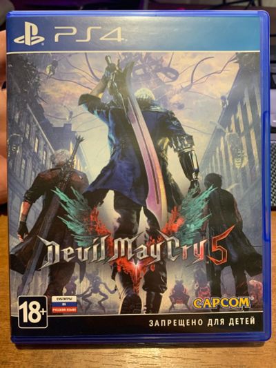 Лот: 24123770. Фото: 1. Devil May Cry 5 Ps4. Игры для консолей