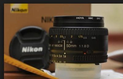 Лот: 7812185. Фото: 1. Объектив Nikon 50mm f/1.8D AF... Объективы
