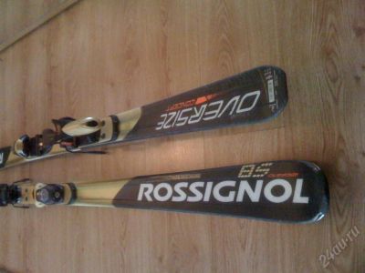 Лот: 24901. Фото: 1. Горные лыжи+крепления Rossignol... Красноярск